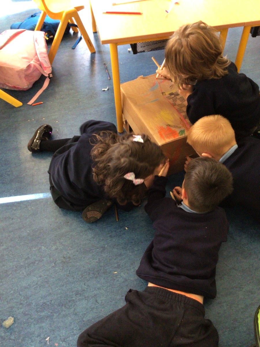 FaughartCNS's tweet photo. Room 1 have been learning about 2D and 3D shapes. The boys and girls have been exploring 3D shapes by rolling,stacking and sorting them. In maths stations some decorated a cuboid while others made patterns with teddy bears!We made some shape monsters too @PDSTie #shapeandspace https://t.co/j6H0OCG7FQ