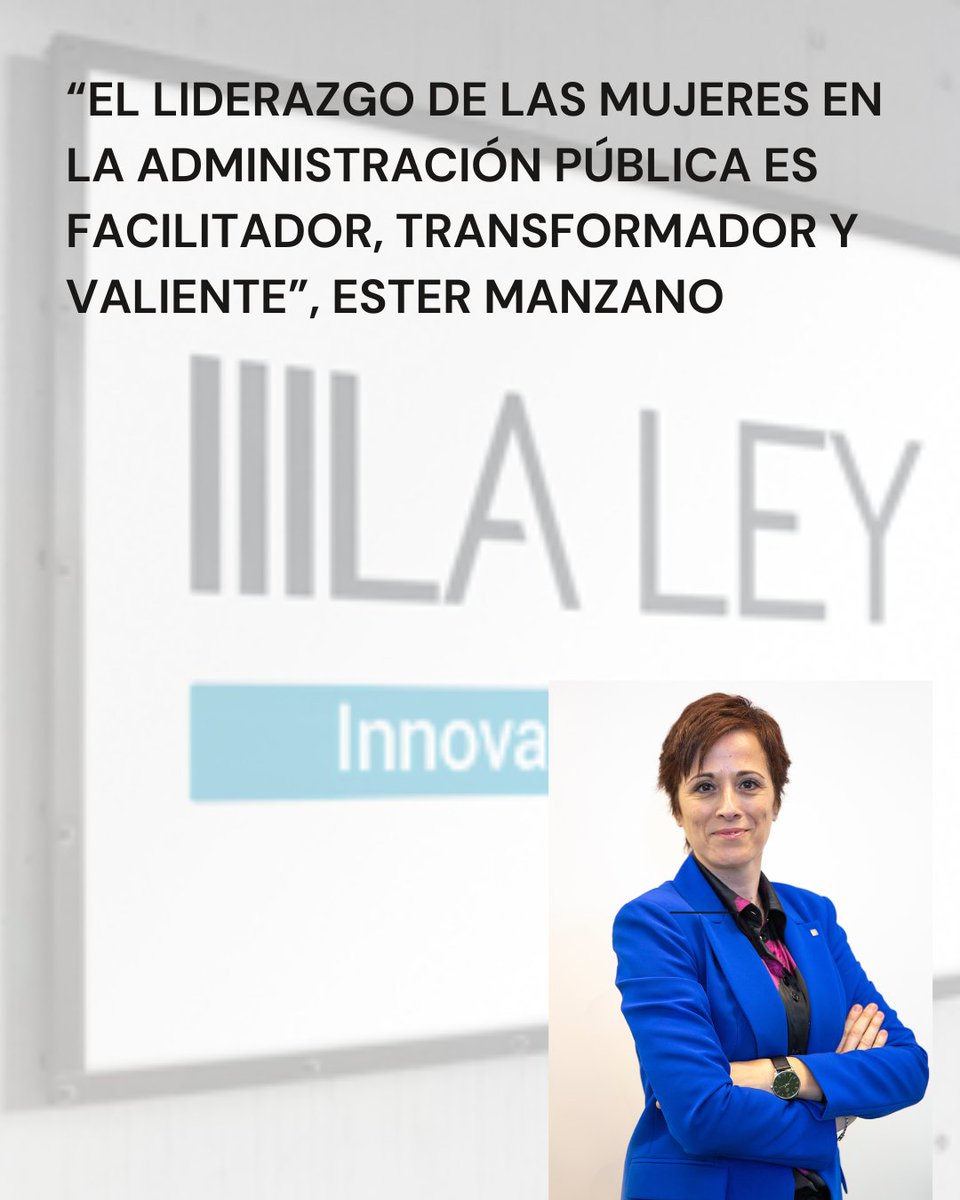 Silvia Muñoz Pérez (@silviamupe) on Twitter photo Ya está disponible una nueva entrevista que he realizado a Ester Manzano y publica @LaLeyNext. Un privilegio conocer mujeres tan interesante. Gracias <a href="/carmen6d/">Carmen Seisdedos</a>, tejedora de redes donde las haya, de la mano de <a href="/MujeresSP/">Mujeres en el Sector Público</a>
No dejéis de leerla:
acortar.link/7So6hQ Ya está disponible una nueva entrevista que he realizado a Ester Manzano y publica @LaLeyNext. Un privilegio conocer mujeres tan interesante. Gracias <a href="/carmen6d/">Carmen Seisdedos</a>, tejedora de redes donde las haya, de la mano de <a href="/MujeresSP/">Mujeres en el Sector Público</a>
No dejéis de leerla:
acortar.link/7So6hQ
