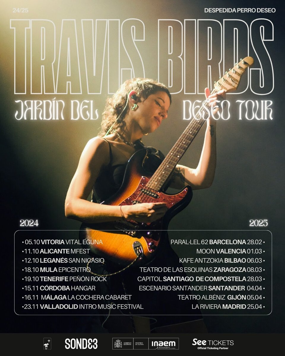 Travis Birds despide la era #PerroDeseo con su nueva gira, Jardín Del Deseo Tour