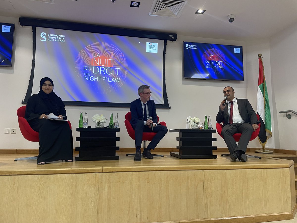 N. Martial-Braz (@nmblex) on Twitter photo Les violences conjugales dans leur traitement par la justice en FR et aux UAE au cœur du débat de la 1e nuit du droit <a href="/SorbonneAD/">Sorbonne University Abu Dhabi</a> 🙏 <a href="/FranceEmirats/">France aux Emirats 🇫🇷🇪🇺</a> <a href="/univ_paris_cite/">Université Paris Cité</a> <a href="/Sorbonne_Univ_/">Sorbonne Université</a> Les violences conjugales dans leur traitement par la justice en FR et aux UAE au cœur du débat de la 1e nuit du droit <a href="/SorbonneAD/">Sorbonne University Abu Dhabi</a> 🙏 <a href="/FranceEmirats/">France aux Emirats 🇫🇷🇪🇺</a> <a href="/univ_paris_cite/">Université Paris Cité</a> <a href="/Sorbonne_Univ_/">Sorbonne Université</a>