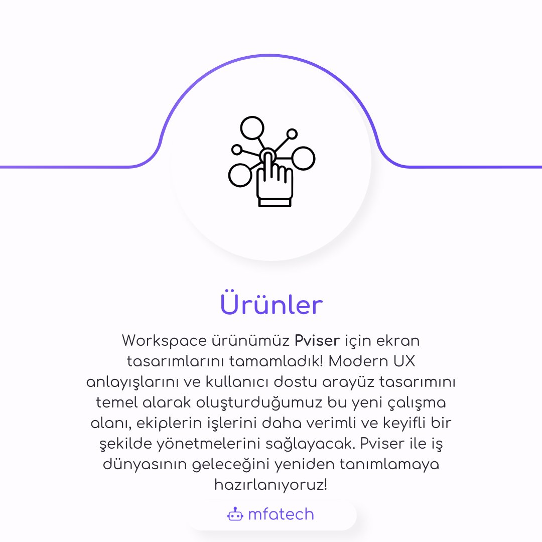 mfatechco's tweet photo. mfatech Eylül 2024 bülteni hazır! 🚀
🌟 Bu Ay Neler Yaptık? 🌟
Eylül ayında mfatech olarak uygulama geliştirmeye odaklandık ve heyecan verici projelere imza attık. Detaylar için görsellerimize göz atın!
#mfatech #news #mfanews #startup #mira #chatmira https://t.co/9fG4H2WXT2