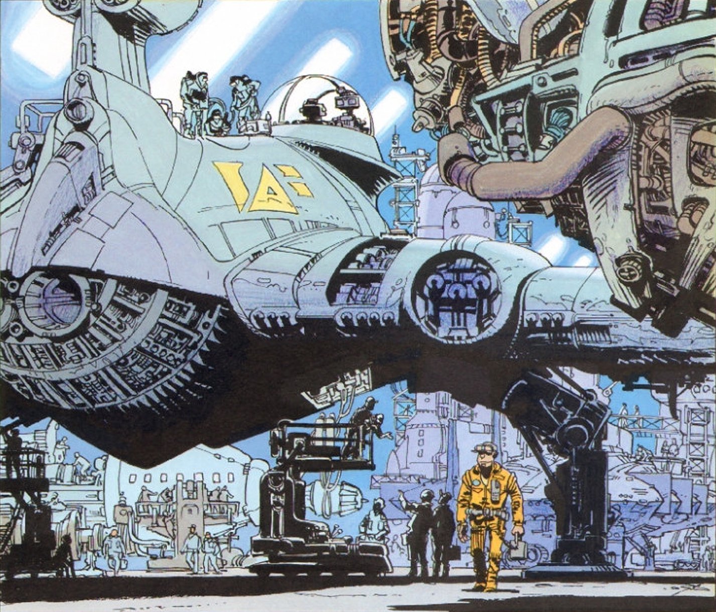 Valérian et Laureline, tomo 15 : Les cercles du pouvoir (1994) - Jean-Claude Mézières & Pierre Christin