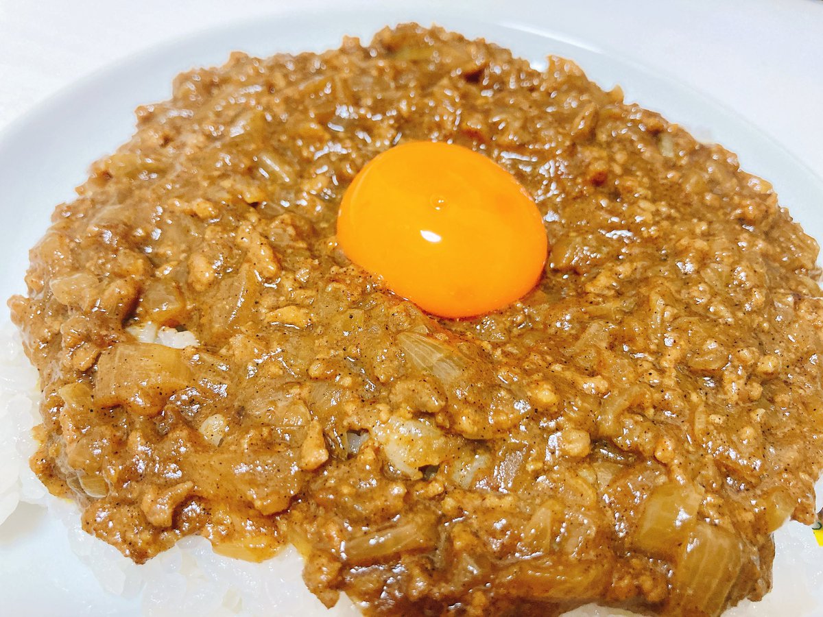 キーマカレー作った🍛