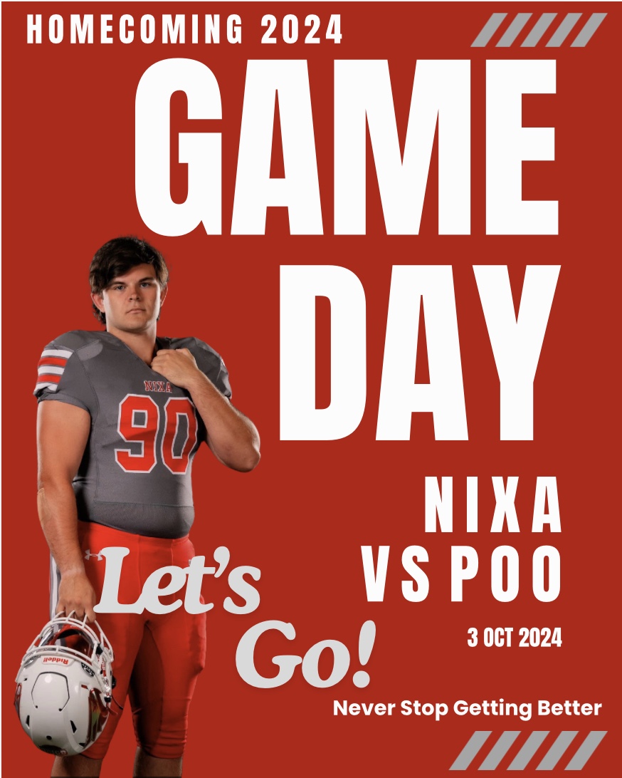 jperry_nixa's tweet image. What's better than a Friday GameDay.... A Thursday GameDay! #LetsGooooo #TeamNixa #PlayToTheStandard #NSGB