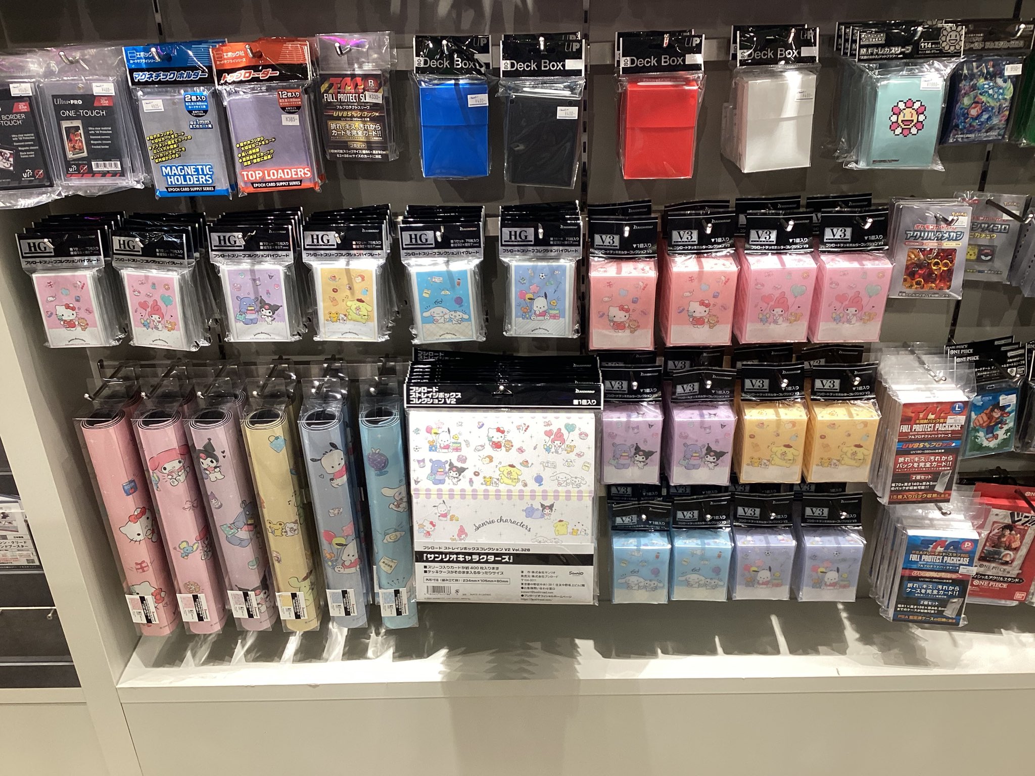 サンリオ マイメロディ クロミ ポムポムプリンカードスリーブ デッキケースセット Sanrio-characters_Deck-depth-