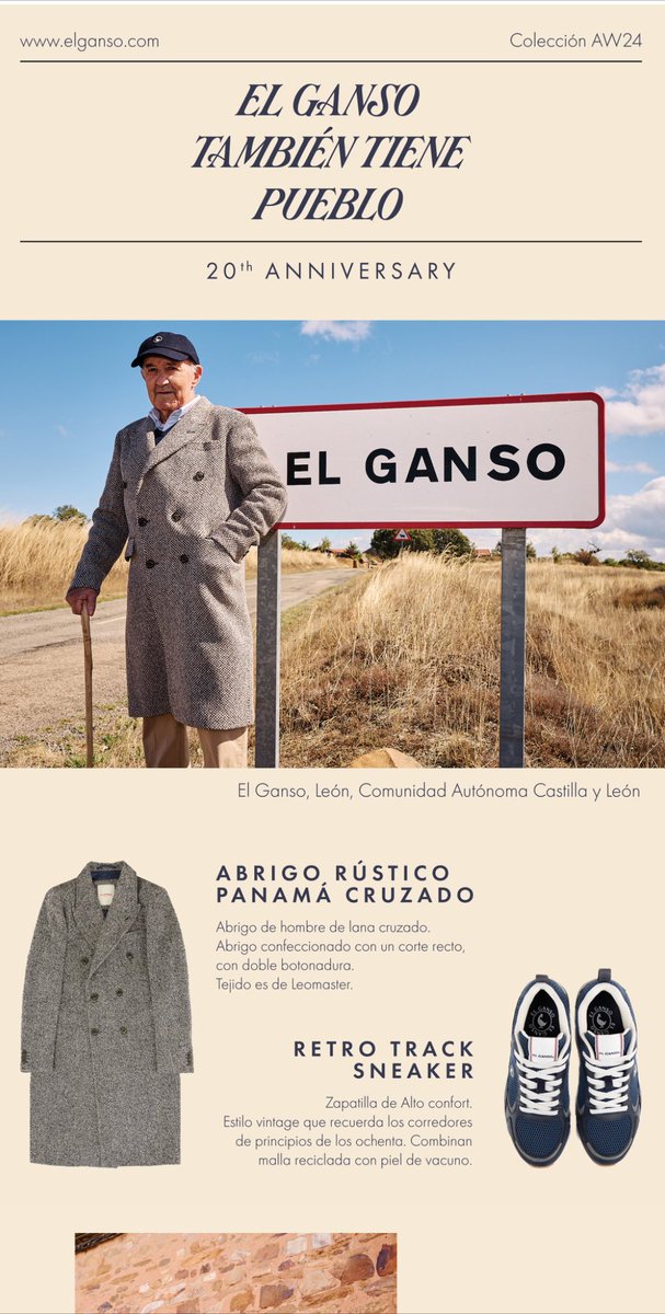 Maravilla de campaña de <a href="/elgansospain/">El Ganso</a> que ya había tardado en hacer algo con el pueblo de El Ganso en #leonesp