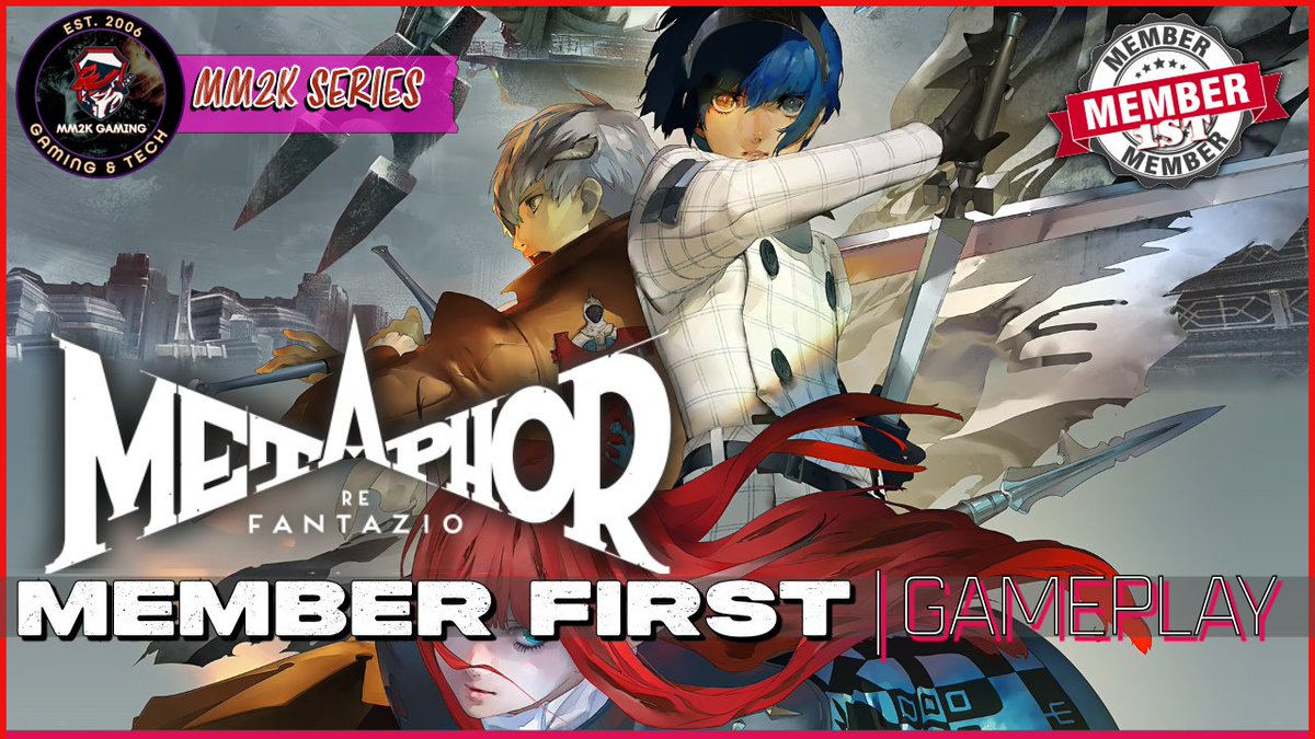 MM2KGameNetwork's tweet image. 🔥 NEW MEMBERS VID!

youtube.com/live/jdr-RkvLY…

Metaphor Refantazio | PlayStation 5 1440p/60 | My First Look

#MetaphorReFantazio #PS5 #MM2KGaming
@juice32877 @Doreaga_Sr @RON_SLUSHER @Lofi_Monk @revrendwoods @seandagamer @GeekDaSneak @PaulGForever @TwistedSyn87