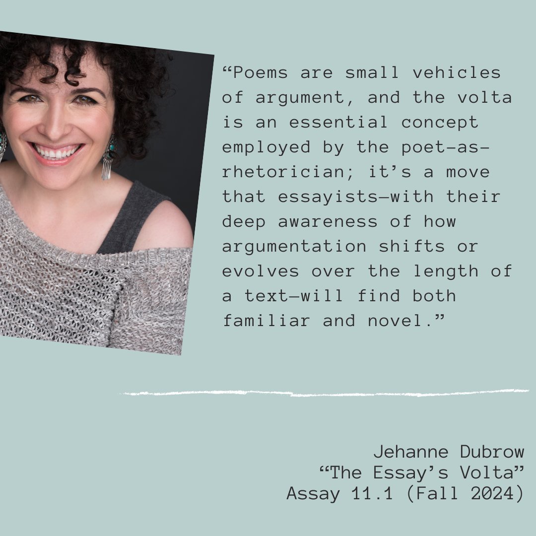 Assay: A Journal of Nonfiction Studies tweet media