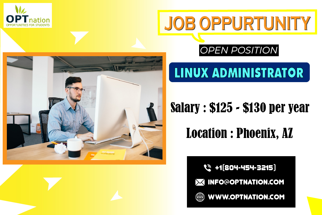 optnation_usa's tweet image. Looking for Linux Administrator jobs in Phoenix, AZ?  
 Join top companies and grow your IT career.  
Apply today for exciting opportunities in system administration and support!   
Apply here: optnation.com/linux-administ…  
.
.
#LinuxAdministrator #LinuxJob #PhoenixTechJobs