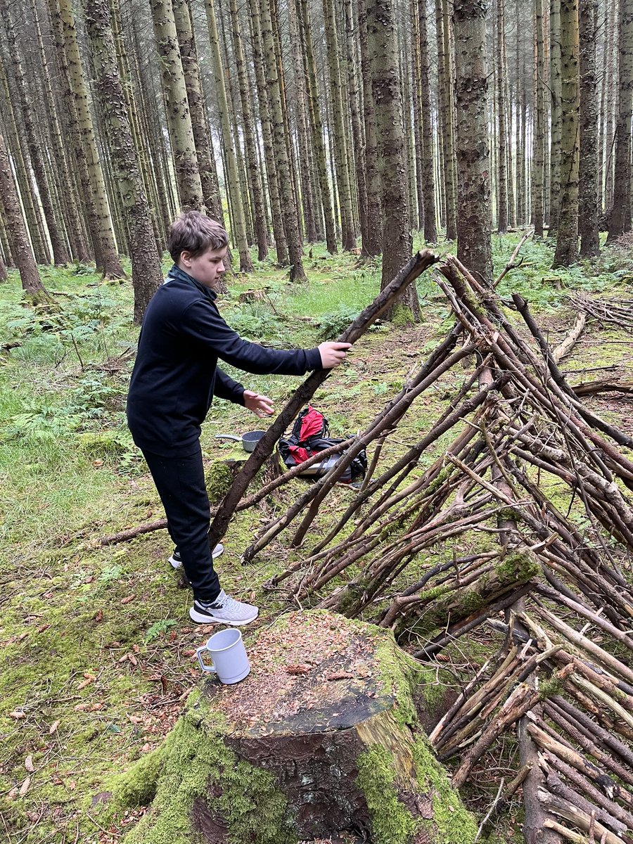 missmcginty5's tweet photo. A lovely morning at Beecraigs with this pupil. His confidence in using the stove to make his hot chocolate has grown every week. He added to our den and spotted signs of squirrels! πΏοΈ @IWBSFalkirk #IWBSOutdoors #learningwithoutwalls #thriveoutdoors #iwbsRRS https://t.co/FduFpu5s3x