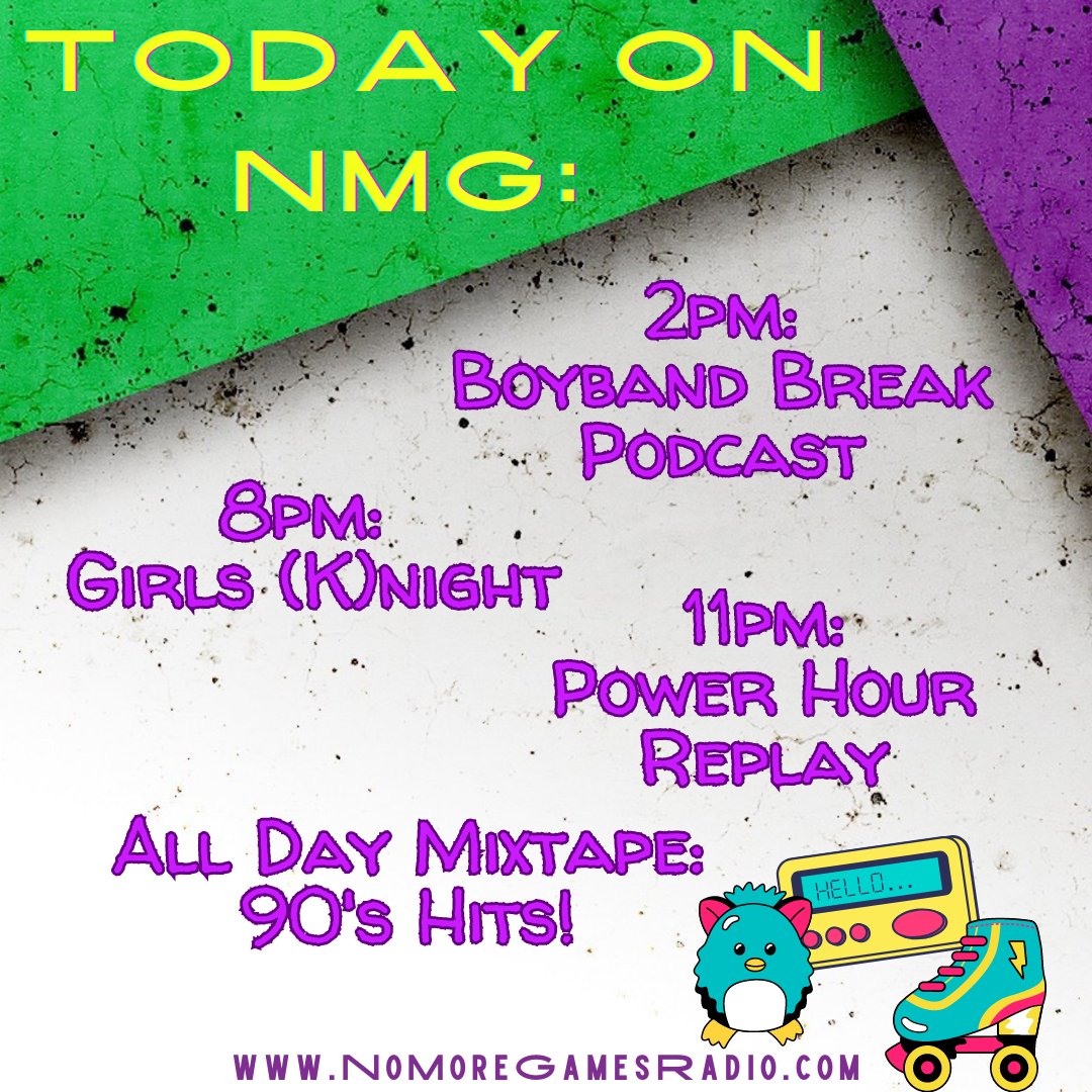 NoMorGamesRadio's tweet photo. Happy Thursday everyone! 🎉 Who else is excited for the weekend almost being here? Let's finish this week strong! 💪 #ThursdayVibes #WeekendIsNear
https://t.co/83QjxCejui
#WeGiveMusicalHugs #nkotb #BHLove #blockheads #CharmSomeHearts #WeAreAnExperience #BlockNationStation https://t.co/SaQqM9ndzG
