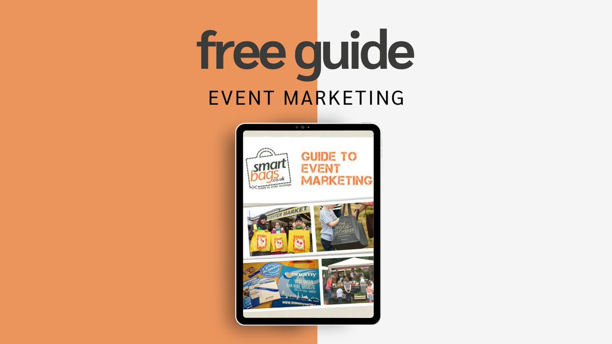 Smartbags's tweet image. Take your event marketing to the next level!

Get expert tips and strategies for successful events. Download your free guide now at bit.ly/3tWVjci

#EventMarketing #FreeGuide
