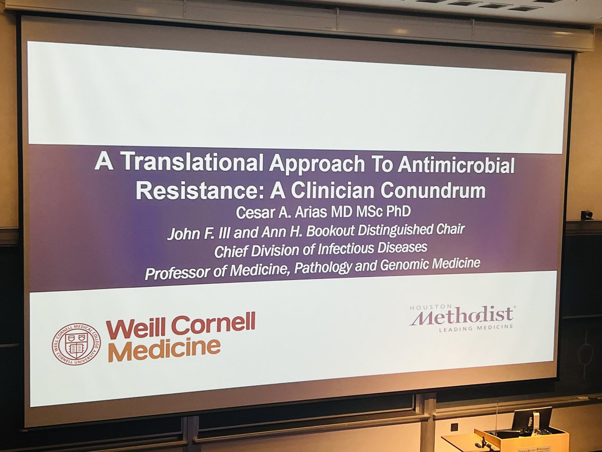 Darcy Wooten she/her (@darcy_id_doc) on Twitter photo SO excited to hear <a href="/SuperBugDoc/">Cesar Arias</a> talk about addressing #AMR @WashUID <a href="/washumedicine/">WashU Medicine</a> Grand Rounds this morning 🥳🥳🥰🥰👏👏 SO excited to hear <a href="/SuperBugDoc/">Cesar Arias</a> talk about addressing #AMR @WashUID <a href="/washumedicine/">WashU Medicine</a> Grand Rounds this morning 🥳🥳🥰🥰👏👏