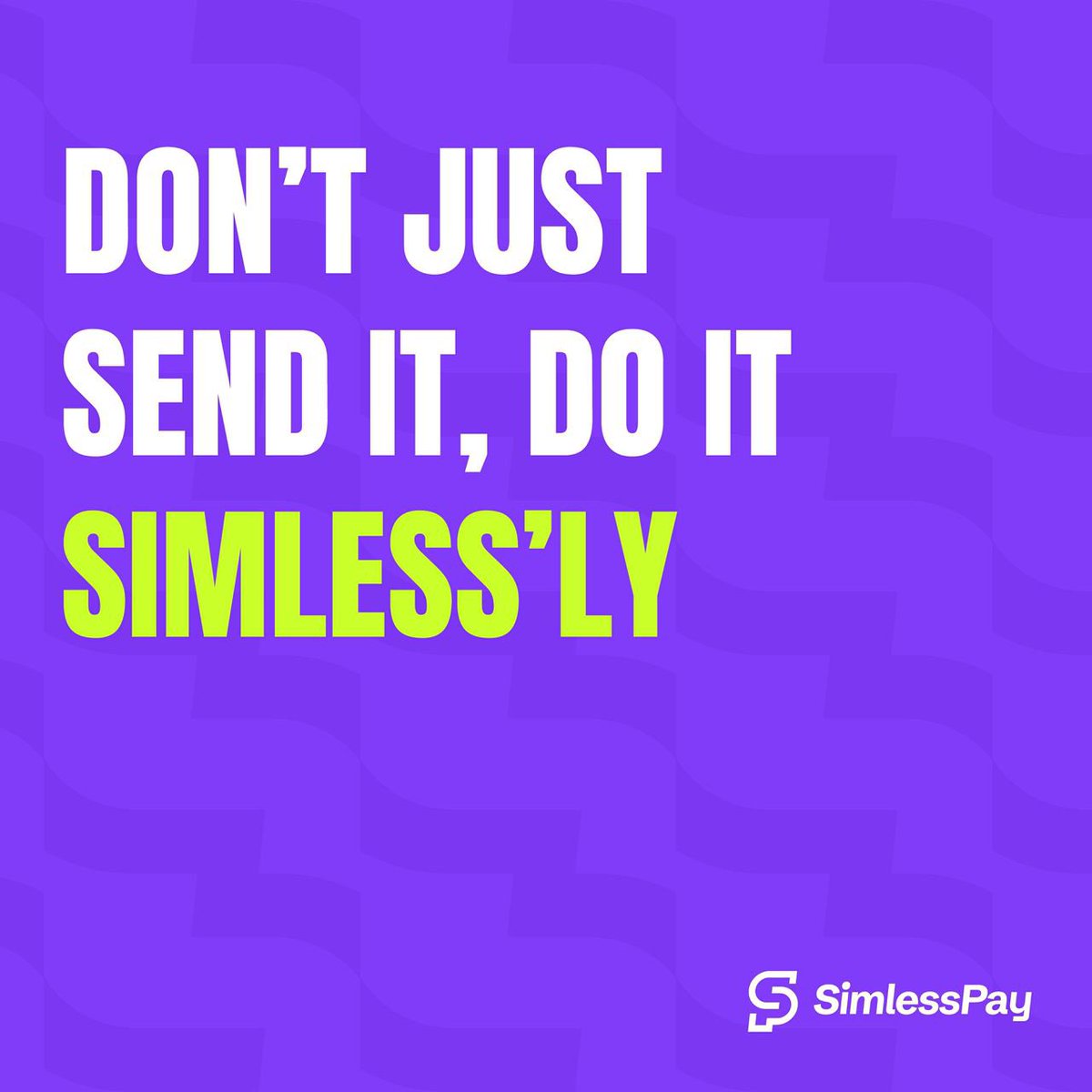 karencnbc's tweet photo. SimlessPay has a fresh look. Same zero fees, same instant transfers from the UK to Nigeria. Check out our new design today! #NewLookSimlessPay https://t.co/aLzkkSVOZf