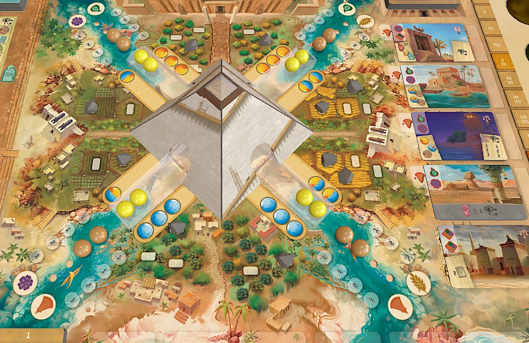 matz_jon's tweet image. クラファン開催中の「タメリ／Tameri」ボードゲーム、TTSで遊べるようになってるっ！なるほどエジプトっ！
steamcommunity.com/sharedfiles/fi…
#ボードゲーム　#Tameri