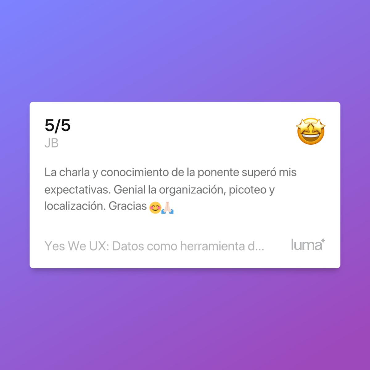Ayer celebramos nuestro encuentro: YES WE UX con 𝗣𝗮𝘇 𝗣𝗲́𝗿𝗲𝘇, UX Designer. La charla fue increíble repleta de información valiosa sobre la relación de la IA generativa y el diseño UX