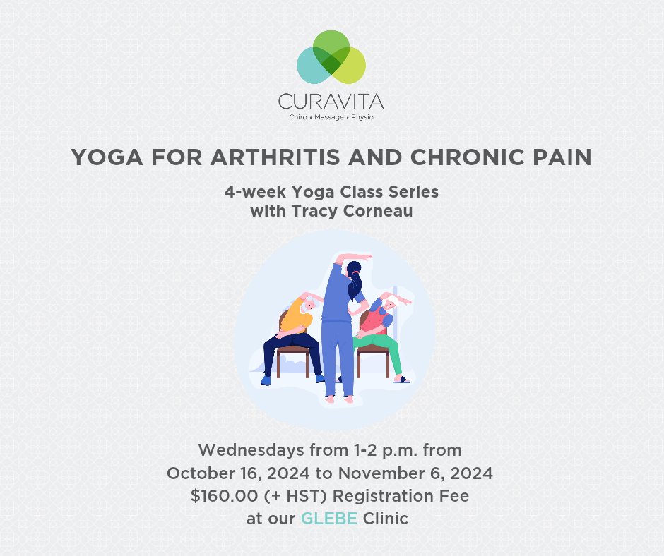 Our Community of Care is expanding further to our exciting healthcare collaboration with Johns Hopkins Certified Yoga for Arthritis Instructor, Tracy Corneau! See the details below to learn more or to register! glebe.curavita.com/yoga-for-arthr…