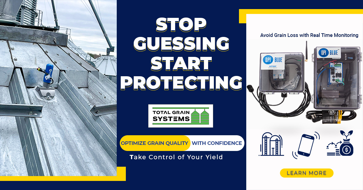 TGrainSystems's tweet image. 🚜🌾 Stop Guessing, Start Protecting! 🌾🚜
Get real-time monitoring right on your smartphone, tablet, or computer 
👉 Achieve optimal grain quality now: totalgrainsystems.org
#GrainManagement #FarmSmart #YieldProtection #FarmTech