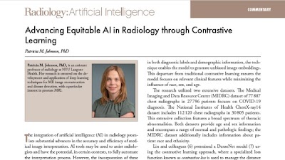 Radiology_AI's tweet photo. Discussion on supervised contrastive learning to minimize diagnostic bias https://t.co/V1Hfik8Sjp @NYUImaging @cai2r @MIDRC_ #DeepLearning #MIDRC #AI https://t.co/DjzxRRGBUD