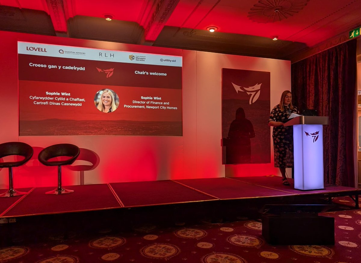 "It's a difficult time but it's also a really exciting time...as financial professionals and leaders we need to be at the forefront.

"We have a real opportunity to shape the future of housing in Wales." - <a href="/SophieWNCH/">Sophie Wint</a> 

#CHCFinance24