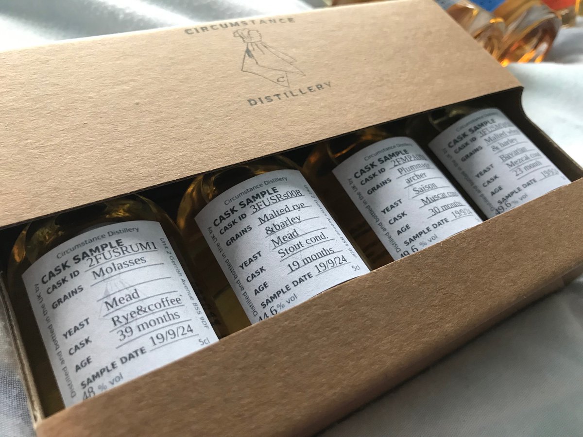 If you ever wanted to enjoy an English whisky made by a distillery team who is so innovative when it comes to utilising different mash bills, yeasts and casks, then look no further!
<a href="/andcircumstance/">Circumstance Distillery</a>  truly is ahead of the game when it comes to creating English whisky 🥃