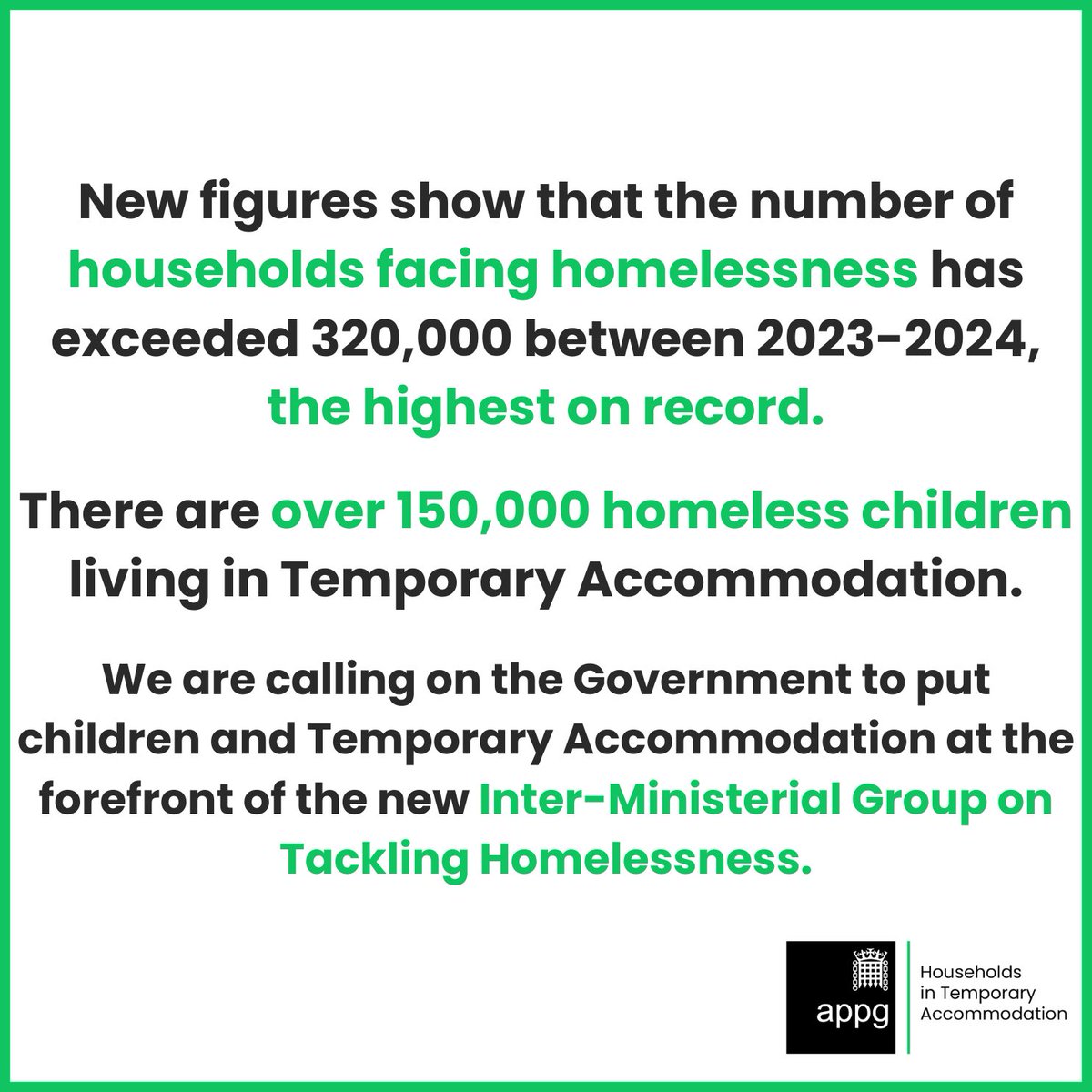 Households in Temporary Accommodation APPG tweet media