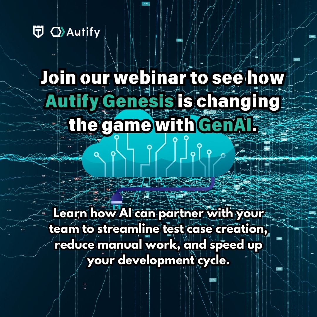 joecolantonio's tweet photo. Itβs happening today! #AutifyGenesis and #GenAI can help you build #testcases faster & more efficiently. Our webinar with @ryochikazawa starts in just a few hoursβmake sure to join us! π https://t.co/FxJxpfzage https://t.co/DmyKRuaLMw