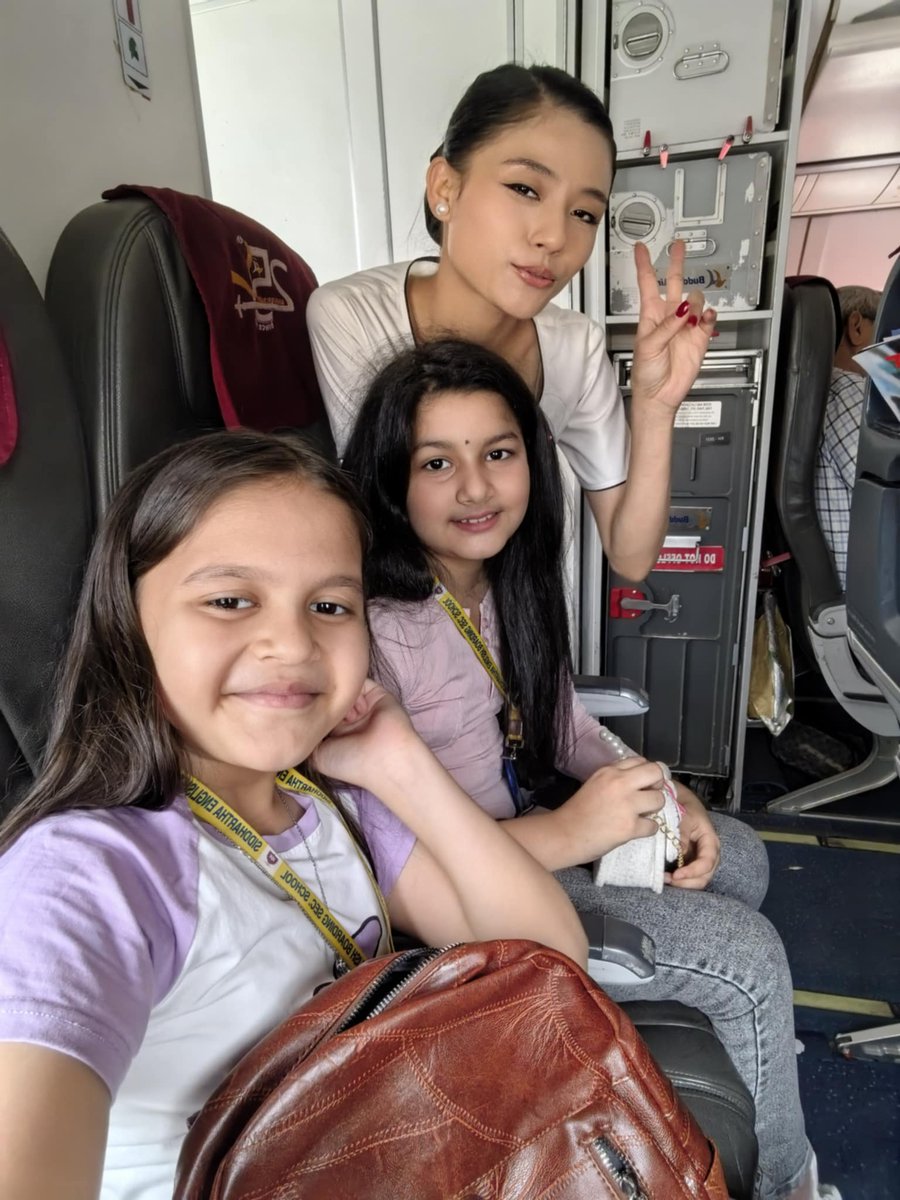 nirajankandel's tweet image. Thank you @AirBuddha
my kids travelling alone from BWA to KTM were felt extremely safe and enjoyed the trip. They were overwhelmed by the courteous crew 🙏🙏