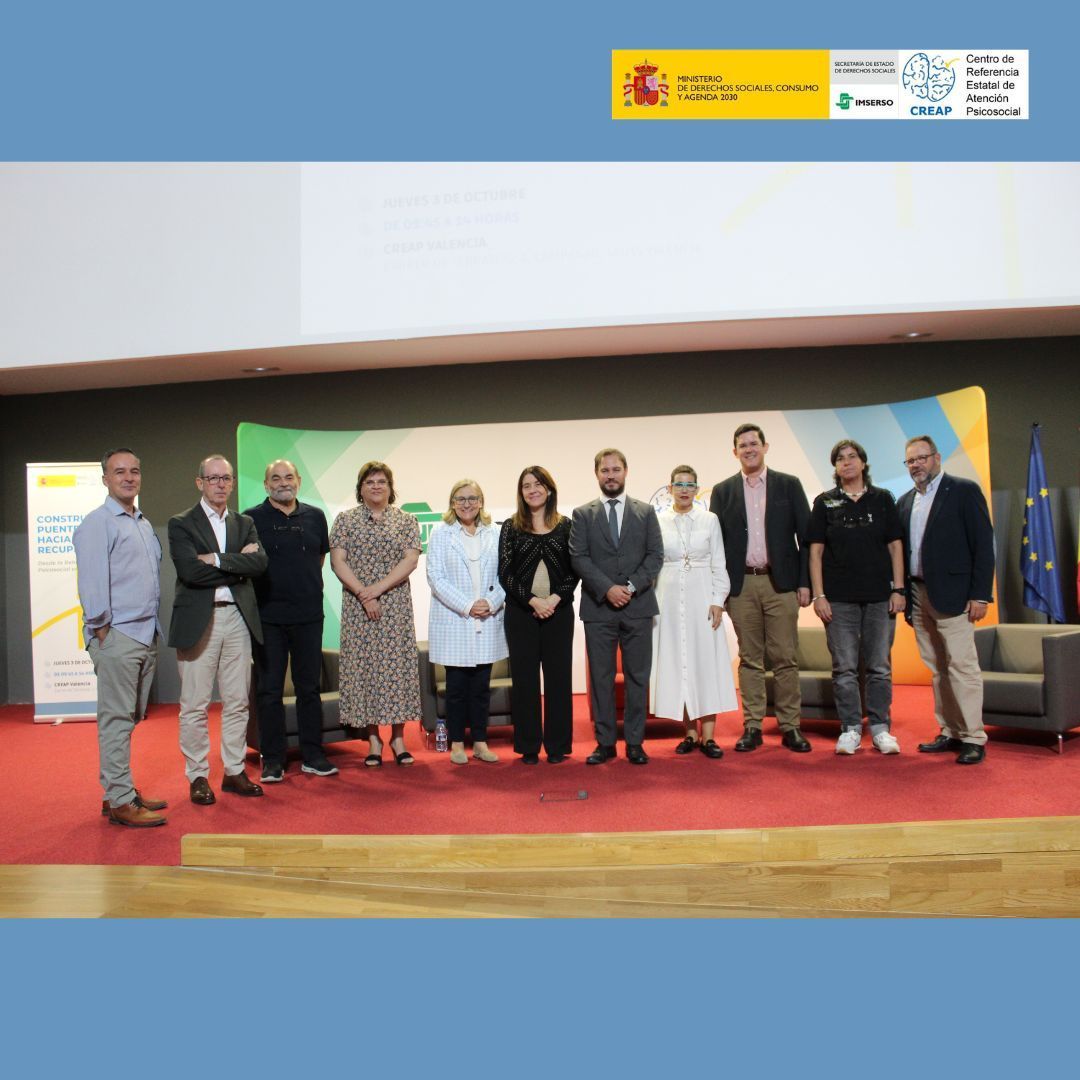 Creap_Valencia's tweet photo. 🙏 Gracias a todos los ponentes e intervinientes en las Jornadas «Construyendo Puentes Hacia la Recuperación» celebradas en el Creap con motivo del Día Mundial de la #SaludMental ¡Ha sido un placer escucharos!
@consaludmental @Imserso @CreCeadac
#CreapValencia https://t.co/D6ks3lNif1