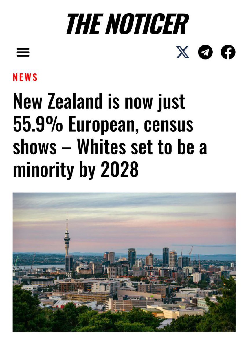 ZoomerHistorian's tweet photo. The Great Replacement is undeniable. 

Our options are Remigration or death. https://t.co/BqGlYMrcPz