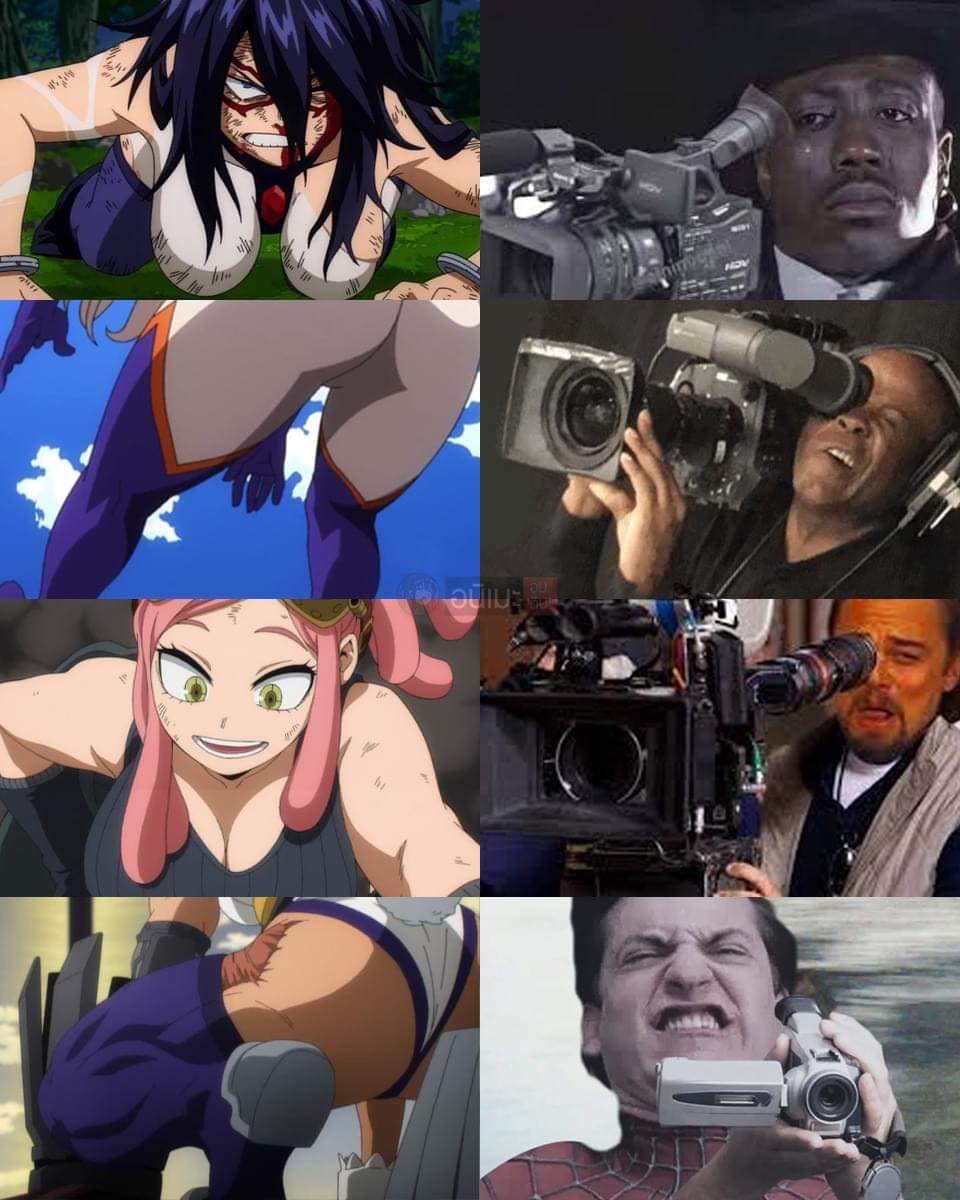 The cameraman needs a raise for his service