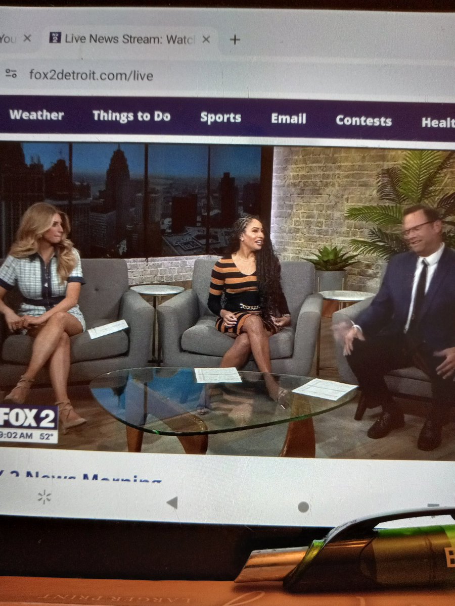 #The_Nine Congratulations <a href="/tigers/">Detroit Tigers</a> What up doe, <a href="/FOX2News/">FOX 2 Detroit</a> Journalist/TV Personalities... First WELCOME BACK! <a href="/AmyAndrewsFOX2/">Amy Andrews Fox 2</a> and <a href="/stephmeadwx/">Stephanie Mead</a> on #thenine with <a href="/MaurielleTV/">Maurielle Lue</a> &amp; @RyanEFox2 I would love to see <a href="/kellierowe/">Kellie Rowe</a> , Stephanie &amp; "Mauri" <a href="/RicardoAJenkins/">Ricardo Alphonso Jenkins Sr.</a> <a href="/X/">X</a>