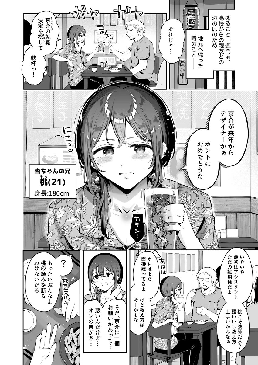 導入の健全パートはpixivにまるっと載せてます↓
https://t.co/6cyNRKE3As 