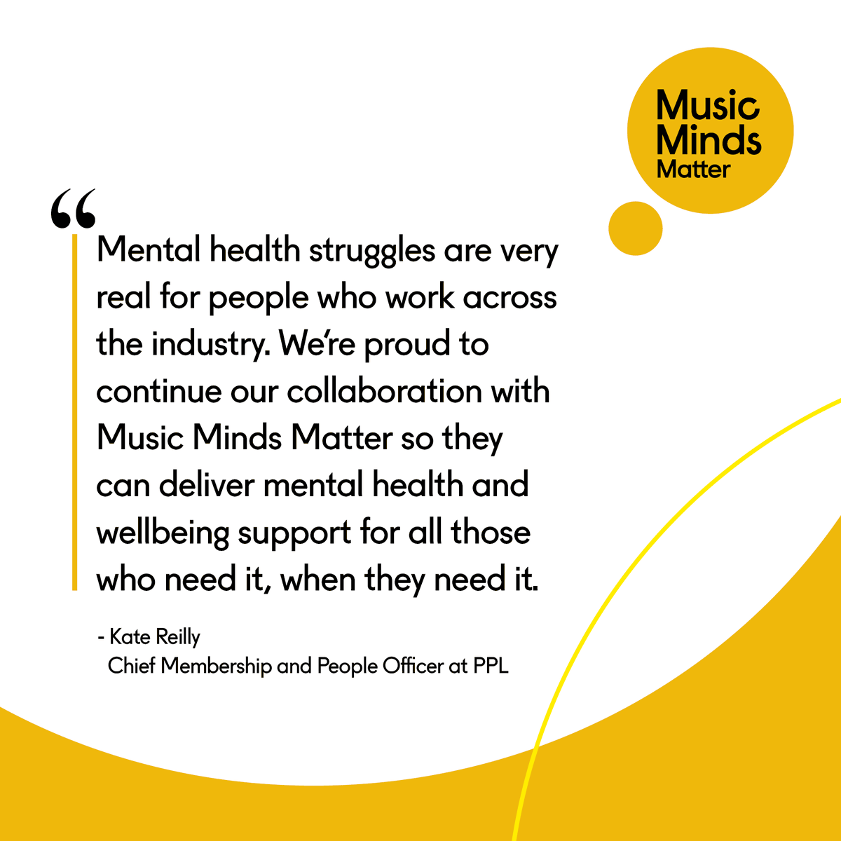 "The need for Music Minds Matter is sadly ever-growing... and the financial support of <a href="/PPLUK/">PPL</a> Giving is a real boost in helping us reach even more who need us.”

We're so pleased to announce that Music Minds Matter is the latest recipient of PPL Giving funding.