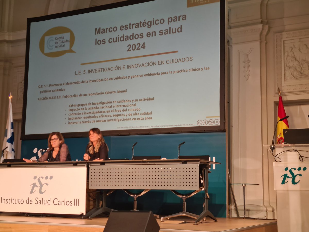 mcidoncha15 (@mcidoncha15) on Twitter photo Jornada de Coordinación de la Investigación en Cuidados para generar alianzas y propuestas y visibilizar lo que se hace <a href="/Investenisciii/">Investén-isciii</a> Jornada de Coordinación de la Investigación en Cuidados para generar alianzas y propuestas y visibilizar lo que se hace <a href="/Investenisciii/">Investén-isciii</a>