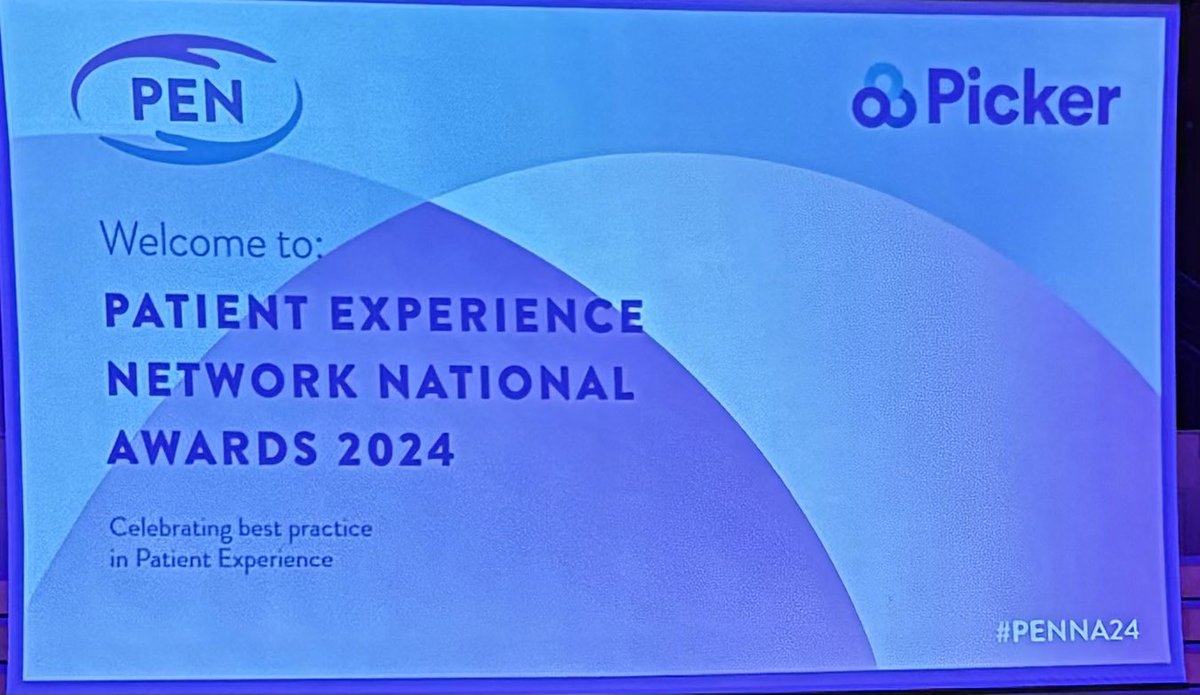 Great to be at the patient experience network national awards with Retreat@Birchwood.
