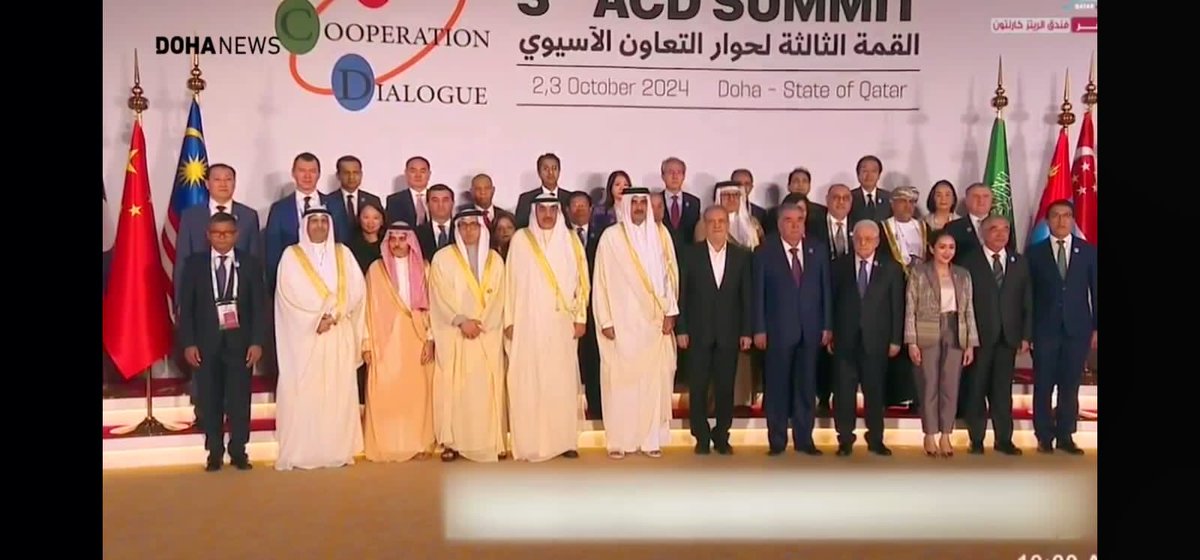 IhsaanaKhan's tweet photo. "Honored to represent #Pakistan at the 3rd #AsiaCooperationSummit in #Doha, #Qatar. With 35+ nations coming together, it’s a pivotal moment for strengthening regional cooperation and forging new partnerships for a brighter future. 🇵🇰 #UnityInDiversity" https://t.co/thTogX5iQm