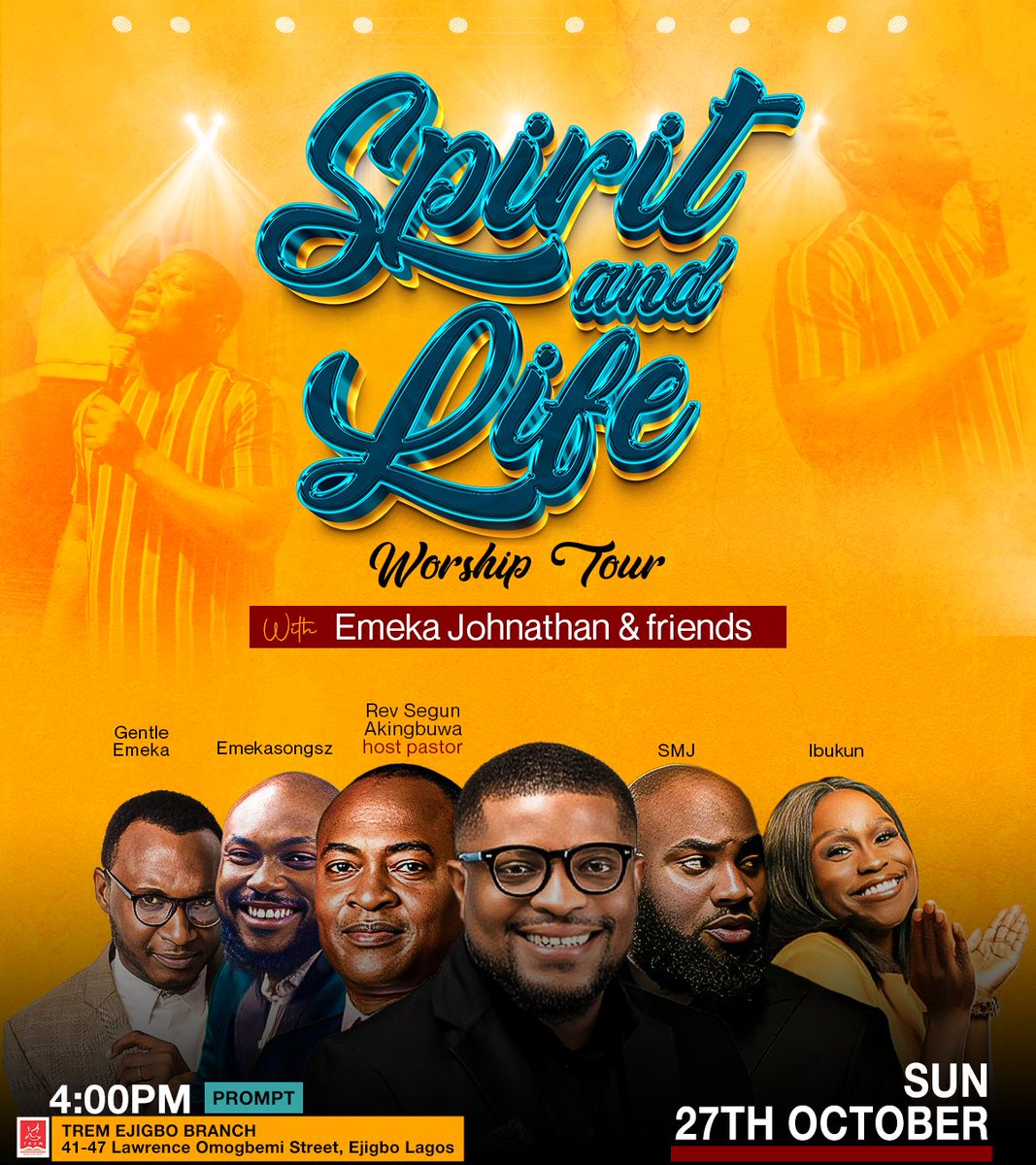Daniel247emj's tweet photo. Glory to God TREM Ejigbo it's your turn 
Let's worship🕺🕺🕺🕺

John 4:23 NIV
Yet a time is coming and has now come when the true worshippers will worship the father in the spirit and in truth, for they are the kind of worshippers the father seeks. https://t.co/cuzABOQgi2