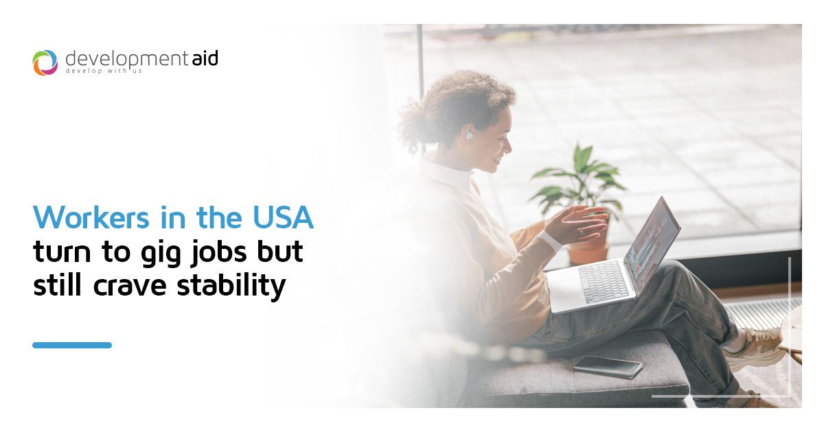 devaidnews's tweet image. According to a recent report, while workers in the US seek flexibility, they also desire stability. Check out our article to learn more about the findings of the report. developmentaid.org/link/IuB1C

#USAWorkers #gigjobs #flexibility #workers #hybridjob