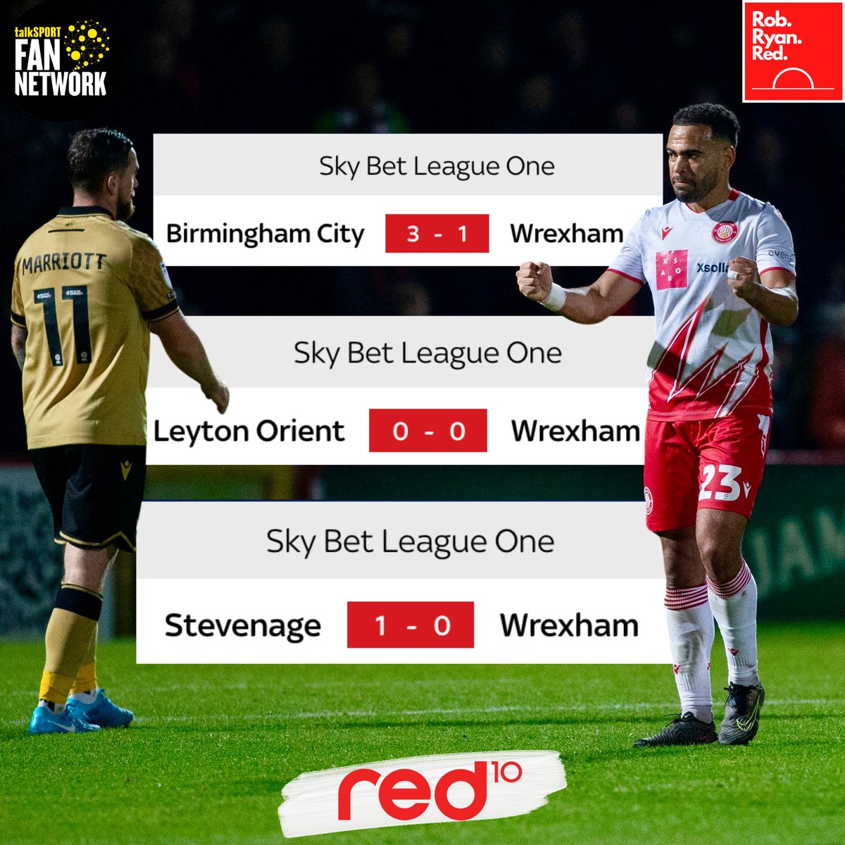 RobRyanRed's tweet photo. 🆕️ 𝑾𝒆𝒍𝒄𝒐𝒎𝒆 𝒕𝒐 𝑳𝒆𝒂𝒈𝒖𝒆 𝑶𝒏𝒆 🎙

📉 Stevenage defeat reviewed
😬 What we've learned from a tough week
🇪🇺 European return after Wrexit
👀 @ntfc preview with @CobblersToMe 

Spotify: https://t.co/X7JOukaSvA

YouTube: https://t.co/8s8uEV8FZm

#WxmAFC https://t.co/Vu9IFdRPFi
