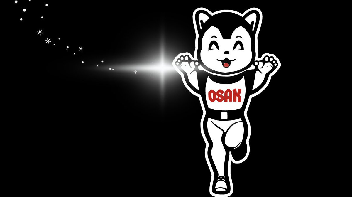Look at the stars
･ ｡
    ∴｡　
　･ﾟ*｡. 
　　･ *ﾟ
　 ･ ﾟ*
     ･｡     
   *･｡
       $OSAK
           ｡･
              °*. ﾟ｡
                      °*.
                      ﾟ*.
                 ｡｡ ･
             ｡ ･ﾟ
       ｡°*.
   ｡*･｡