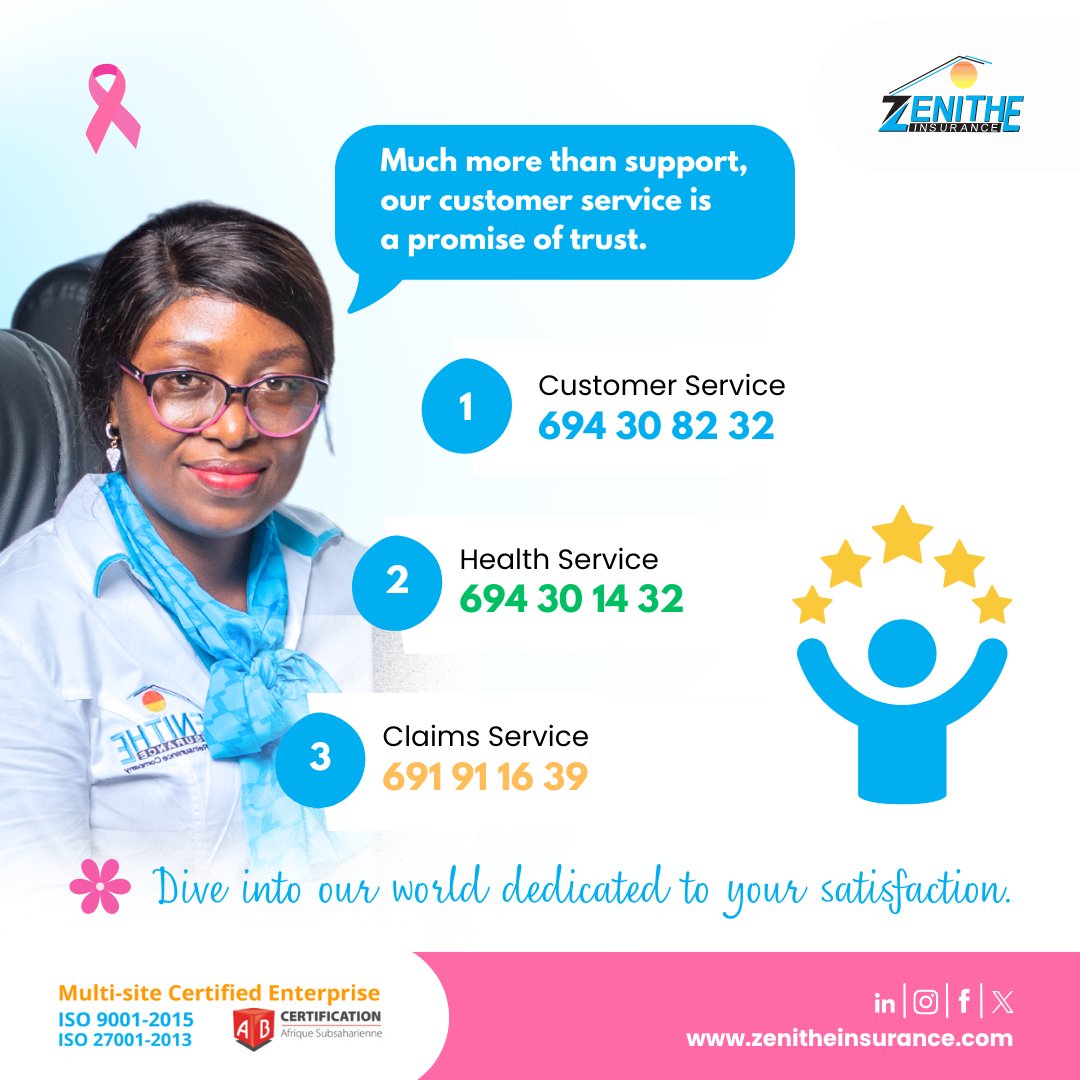 ZenitheInsuranc's tweet photo. Whether it's a quick question about your policy, a detailed explanation of your coverage, or a claim you need to file, our dedicated team is always ready to help.

#ZenitheInsurance #CustomerServiceExcellence #YourSatisfactionIsOurPriority https://t.co/WeA8WP8Xgd