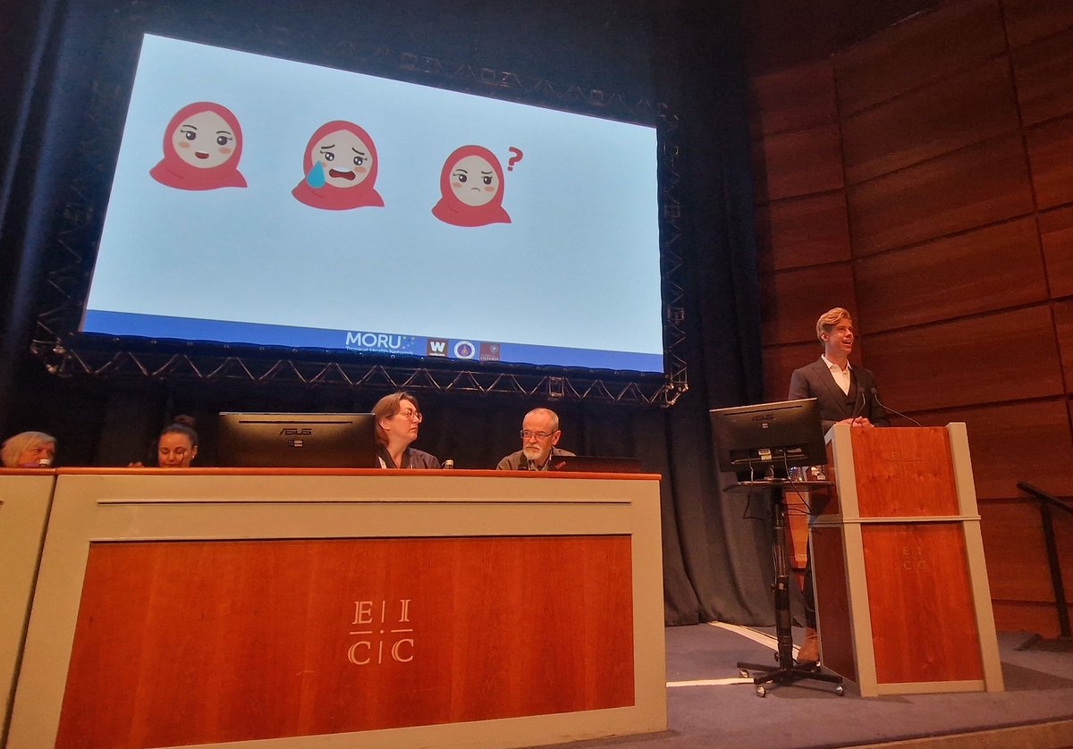 Katie Gillies (@gillieskatie) on Twitter photo .<a href="/TimoTolppa/">Timo Tolppa</a> giving a fab talk by telling us a story about the complex cultural problems in the consent process for an ICU RCT in Pakistan. So important to hear of the work being done in low resource settings & think about which lessons may be overarching
#ICTMC2024 .<a href="/TimoTolppa/">Timo Tolppa</a> giving a fab talk by telling us a story about the complex cultural problems in the consent process for an ICU RCT in Pakistan. So important to hear of the work being done in low resource settings & think about which lessons may be overarching
#ICTMC2024