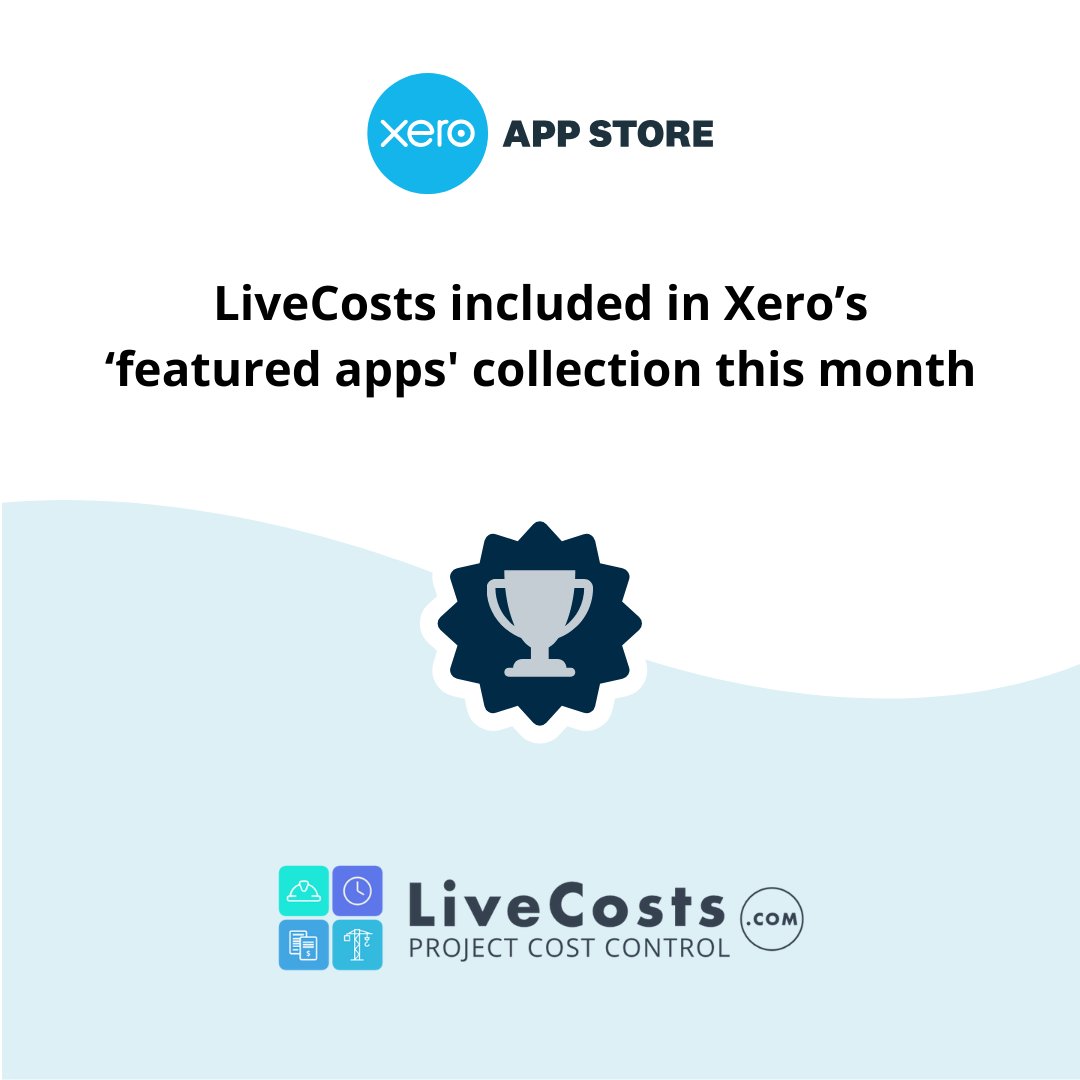 livecosts's tweet photo. 🎉 Exciting news! LiveCosts is featured in Xero's App Store this month, recognizing our commitment to providing efficient project cost control solutions. Check us out on the Xero App Store to learn more.

#Xero #LiveCosts #ProjectCostControl #FeaturedApp https://t.co/CY0xRW87fh