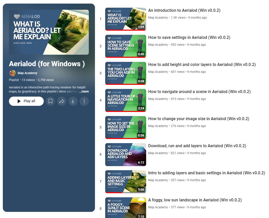 If you're on a windows machine and want to experiment with some 3D mapping, and get up to speed quickly, check out my Aerialod playlist (including first vid explaining what it is!) youtube.com/playlist?list=…
