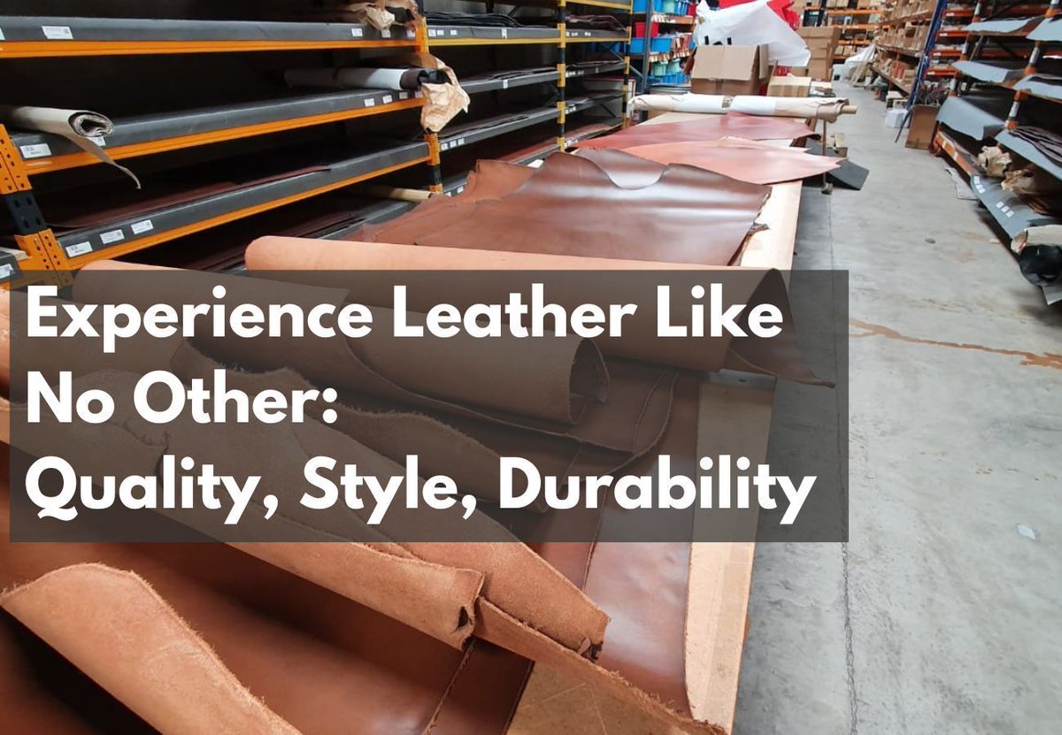 Discover our extensive range of premium leathers we have in stock, our range offers something for any project from equestrian to fashion and everything between. 
Shop now at Abbeyengland.com