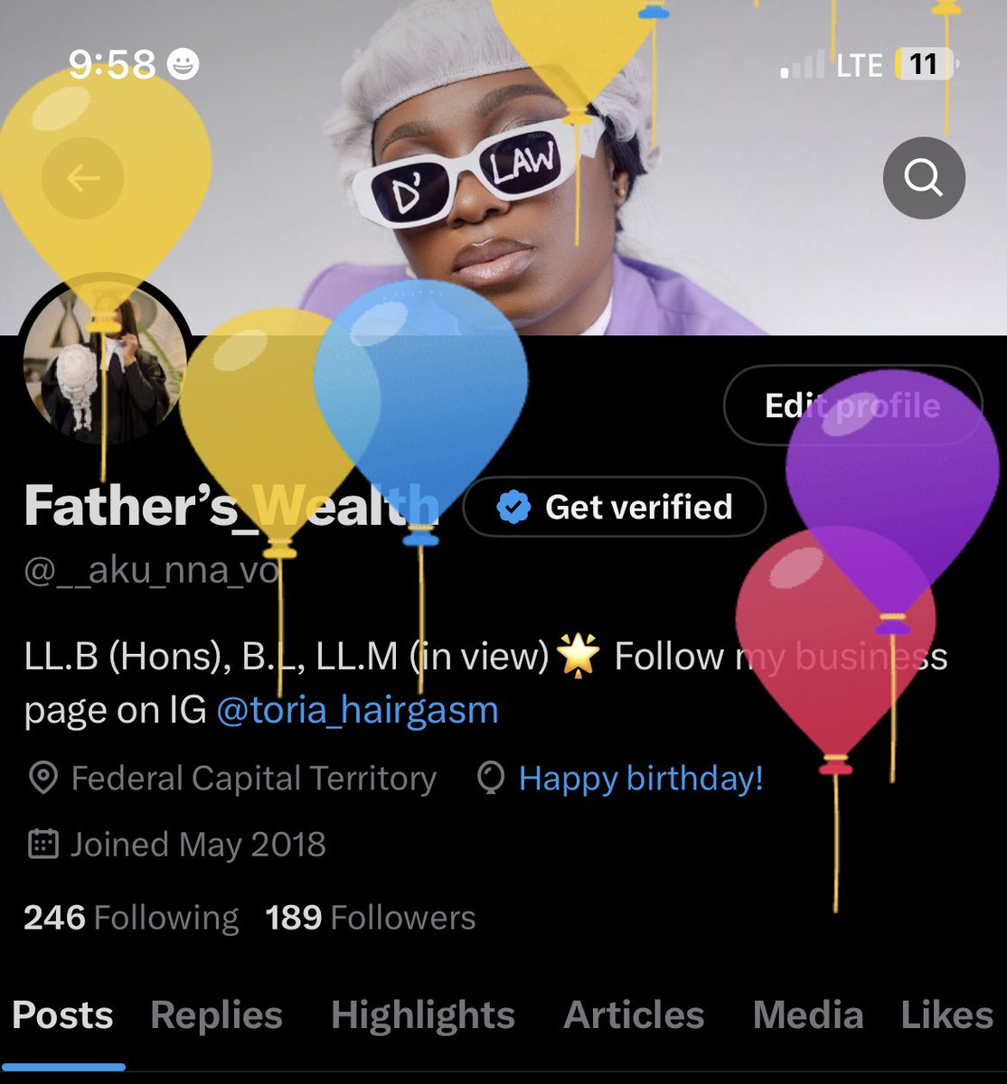 __aku_nna_vo's tweet image. You know what time it is when them balloons pop on your profile🤭🥳

#birthdaygirl #Octoberbaby