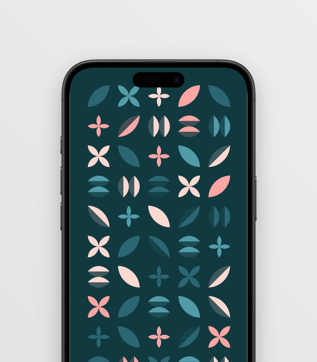MagicPattern's tweet image. Grab this free pattern wallpaper for iPhones.