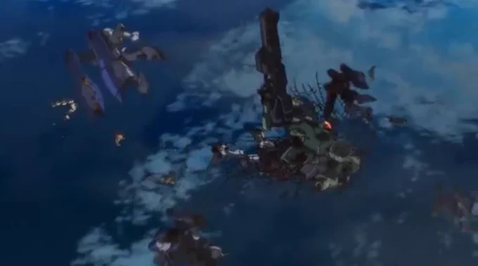 「主人公のガンダムの新装備お披露目だよ!プラモ出るよ!」ってなって、普通こんな演出にならんやろ…。(なっとるやろがい)怖くて泣いちゃった。「こんな武器あっちゃ駄目だ!」ってすぐ捨てたのもすごい。Gセルフ パーフェクトパック 