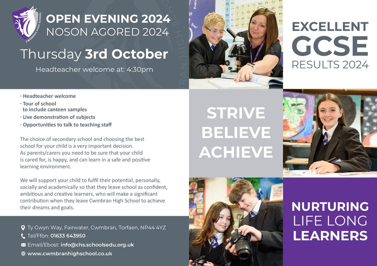 Cwmbran High School / Ysgol Uwchradd Cwmbran tweet media